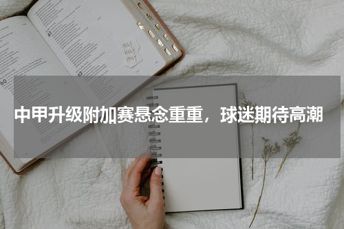 中甲升级附加赛悬念重重,球迷期待高潮