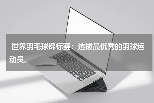  世界羽毛球锦标赛：选拔最优秀的羽球运动员。