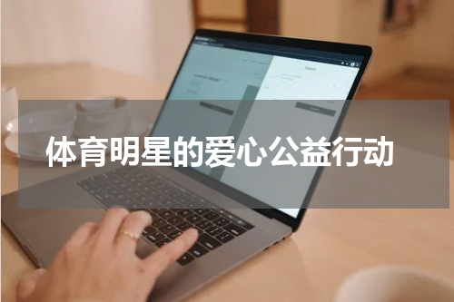  体育明星的爱心公益行动