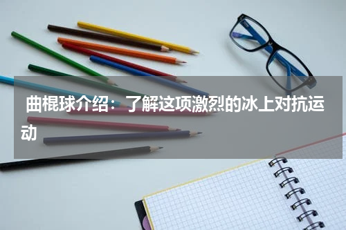  曲棍球介绍：了解这项激烈的冰上对抗运动