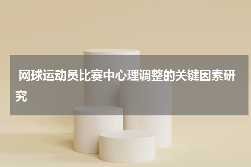  网球运动员比赛中心理调整的关键因素研究