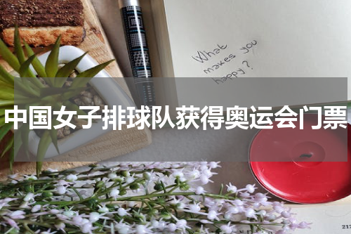 中国女子排球队获得奥运会门票