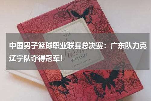 中国男子篮球职业联赛总决赛：广东队力克辽宁队夺得冠军！