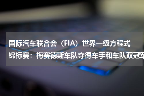 国际汽车联合会（FIA）世界一级方程式锦标赛：梅赛德斯车队夺得车手和车队双冠军