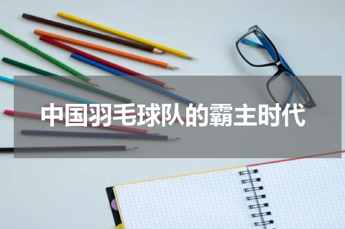 中国羽毛球队的霸主时代
