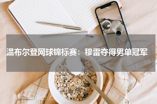  温布尔登网球锦标赛：穆雷夺得男单冠军