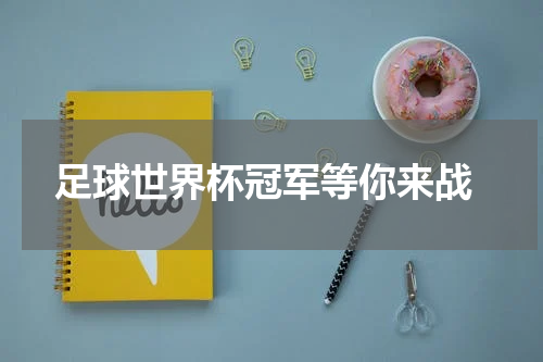  足球世界杯冠军等你来战