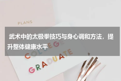武术中的太极拳技巧与身心调和方法,提升整体健康水平